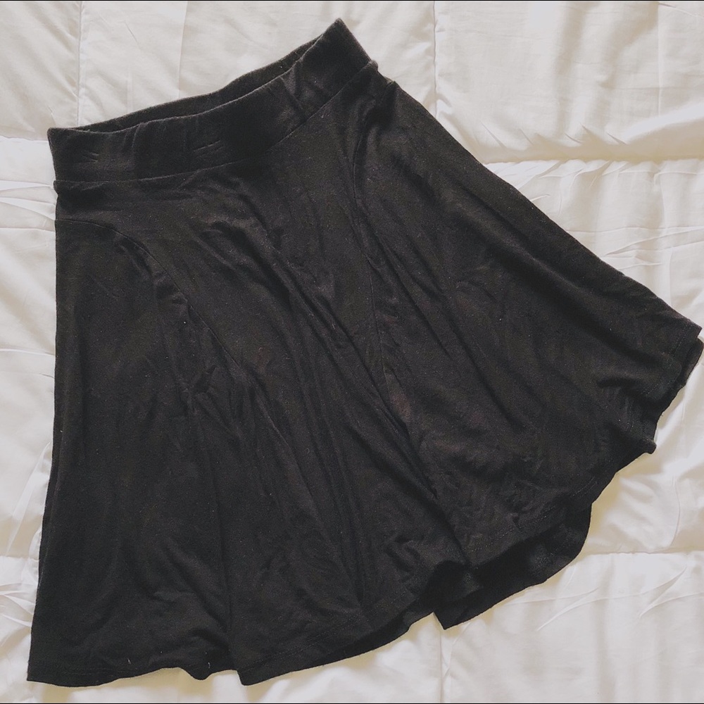 Black Skater Skirt